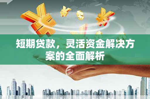 北海短期贷款，灵活资金解决方案的全面解析
