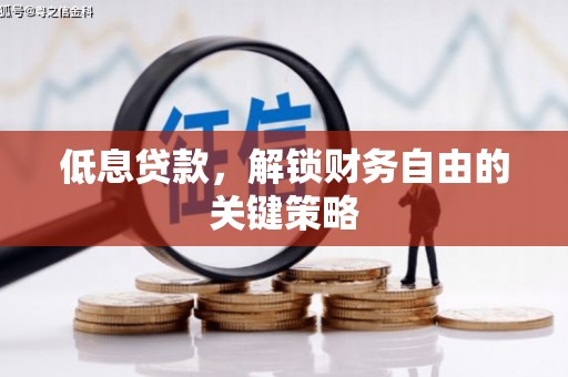 北海低息贷款，解锁财务自由的关键策略