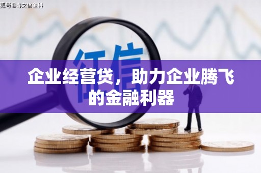 北海企业经营贷，助力企业腾飞的金融利器