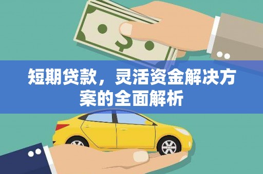 北海短期贷款，灵活资金解决方案的全面解析