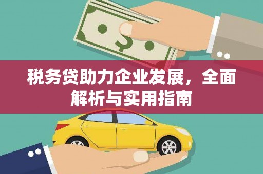 北海税务贷助力企业发展，全面解析与实用指南