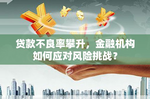 北海贷款不良率攀升，金融机构如何应对风险挑战？