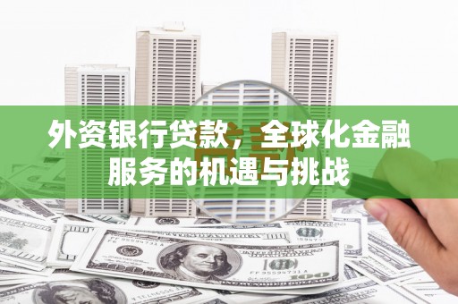 北海外资银行贷款，全球化金融服务的机遇与挑战