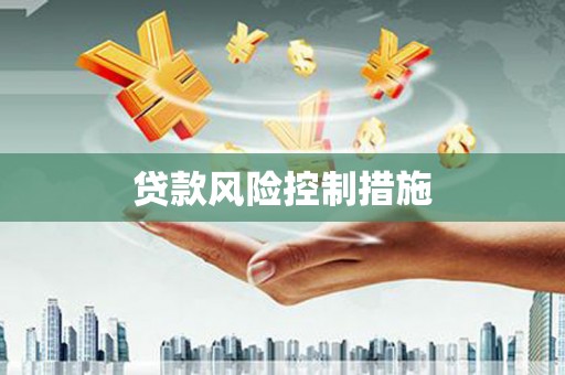 北海贷款风险控制措施
